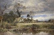 Benjamin Williams Leader A gleam before the storm oil painting